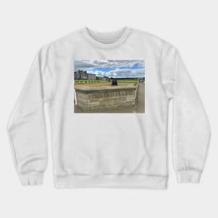 the Old Course, St Andrews , Fife Scotland Crewneck Sweatshirt